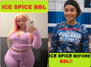 Does Ice Spice Have A BBL? Ice Spice Before Surgery - FameLord