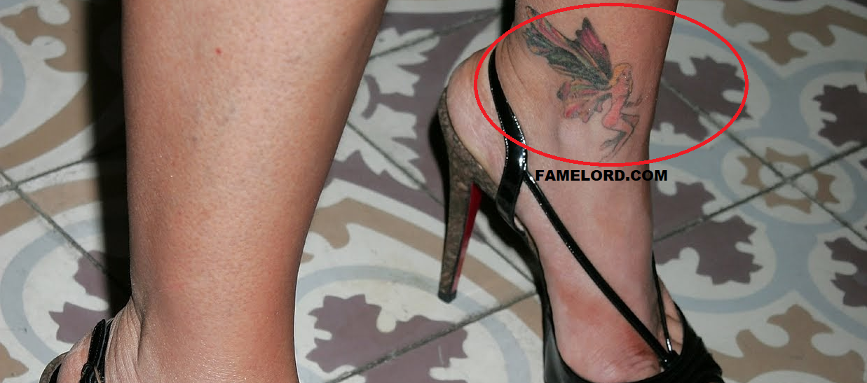 Denise Richards Feet tattoo